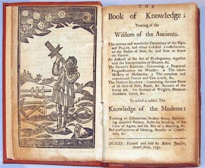 Appraisal: vol The Book of Knowledge Treating of the Wisdom of