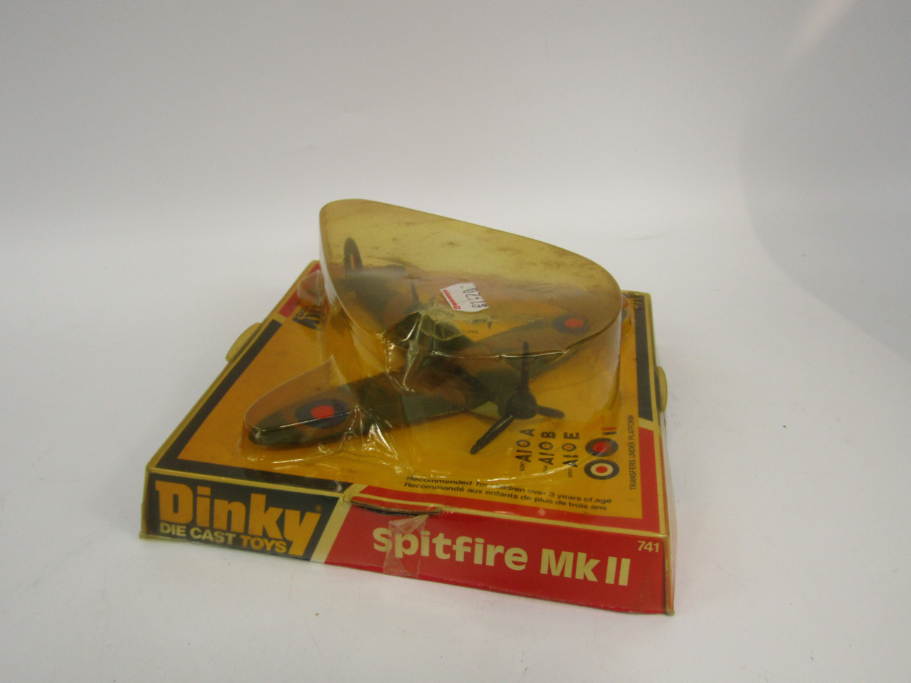 Appraisal: A Dinky die cast toys model Spitfire Mk II no