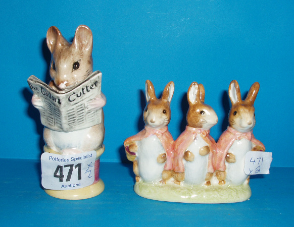 Appraisal: Tailor Of Gloucester and Flopsy Mopsey and Cottontail Both BP