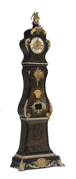 Appraisal: A Louis XIV style gilt bronze mounted boulle marquetry and