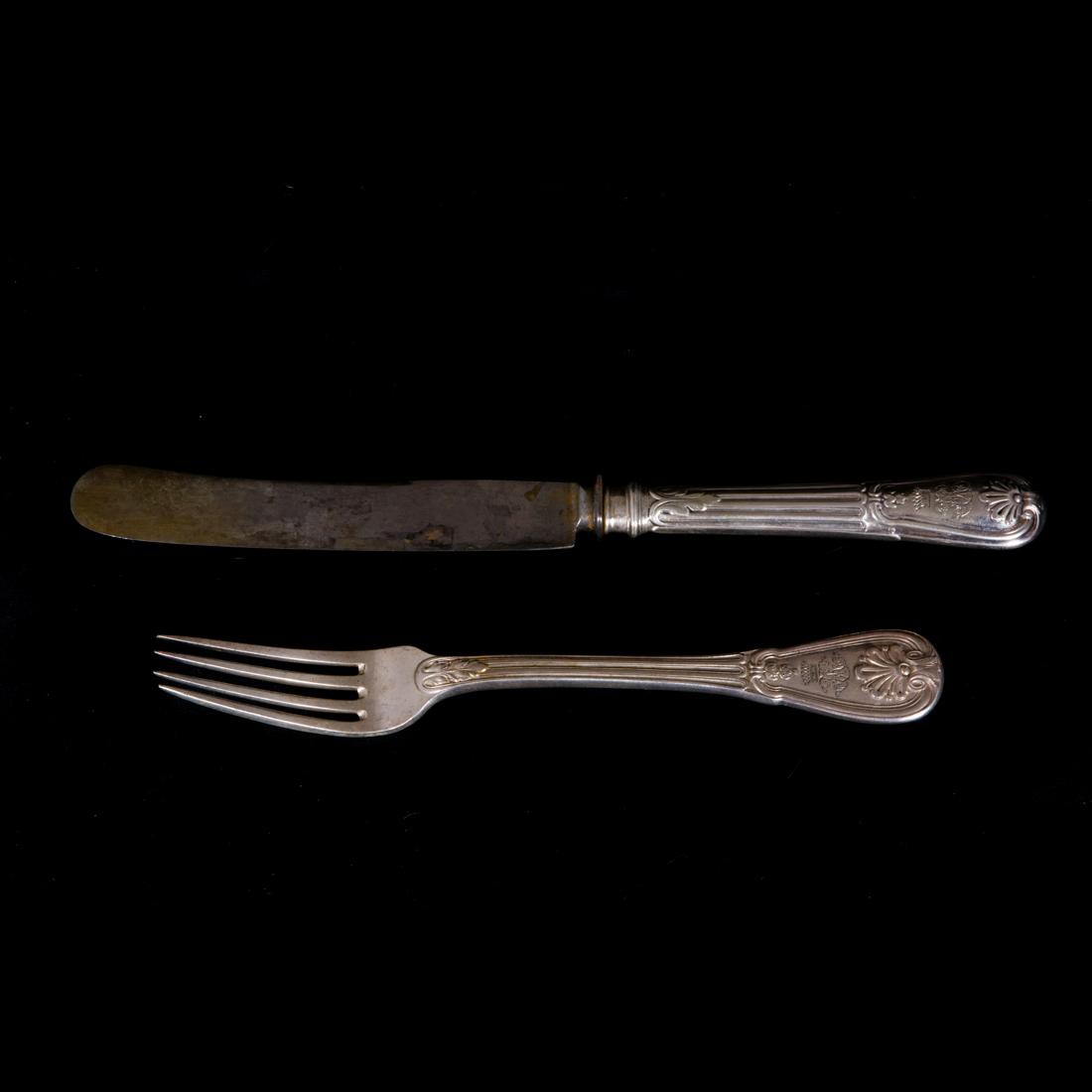 Appraisal: A PC GERMAN FRIEDEBERG SILVER FLATWARE SERVICE A pc German