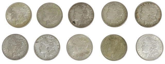 Appraisal: lot of U S Morgan Silver Dollars S