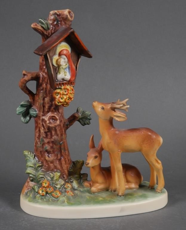 Appraisal: Large Hummel Forest Shrine New Style Old Name Doe at