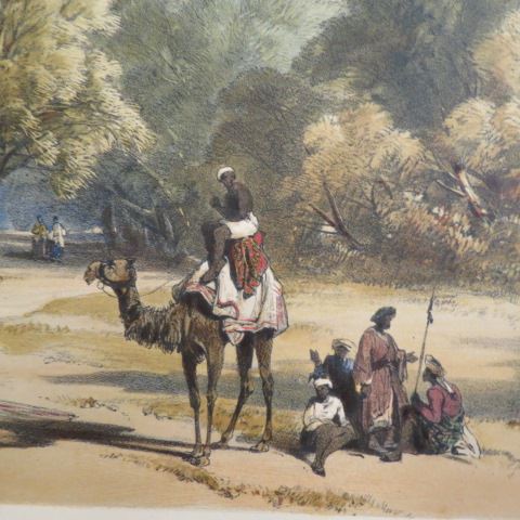 Appraisal: Charles Stewart Hardinge Recollections ofIndia partial tinted lithographs remain if