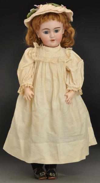 Appraisal: Pretty H Handwerck Child Doll German bisque socket head incised