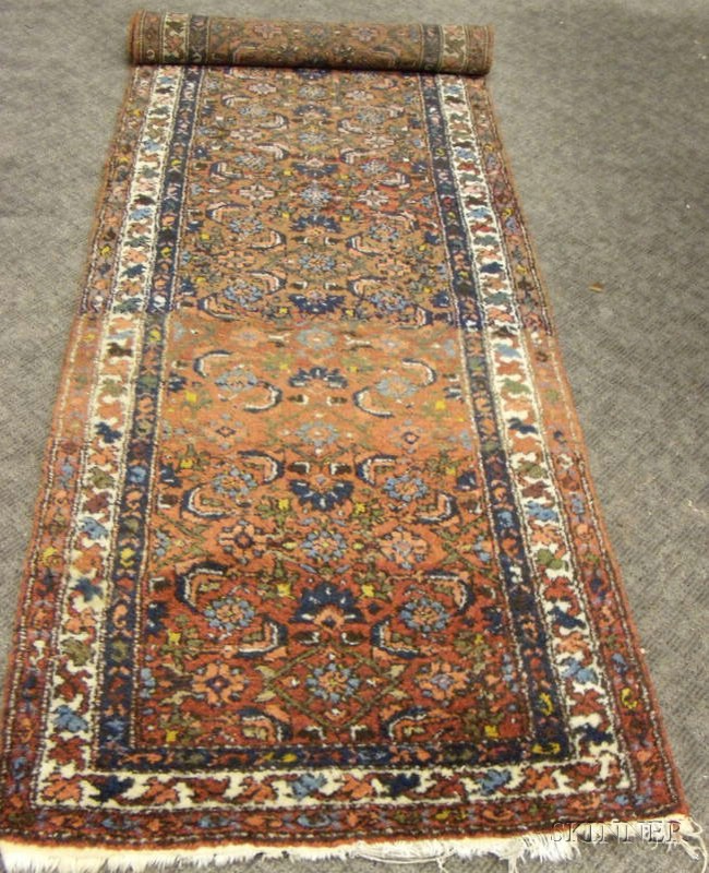 Appraisal: Hamadan Runner Northwest Persia th century ft in x ft