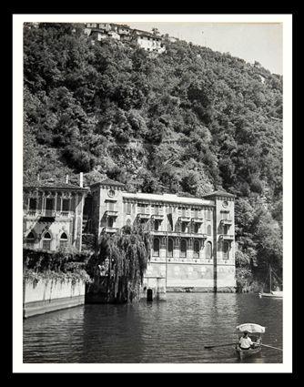 Appraisal: ALFRED EISENSTADT - VILLA D'ESTE Black and white photograph x