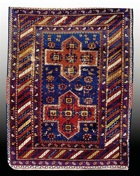 Appraisal: Persian Kazak carpet circa s ' x '