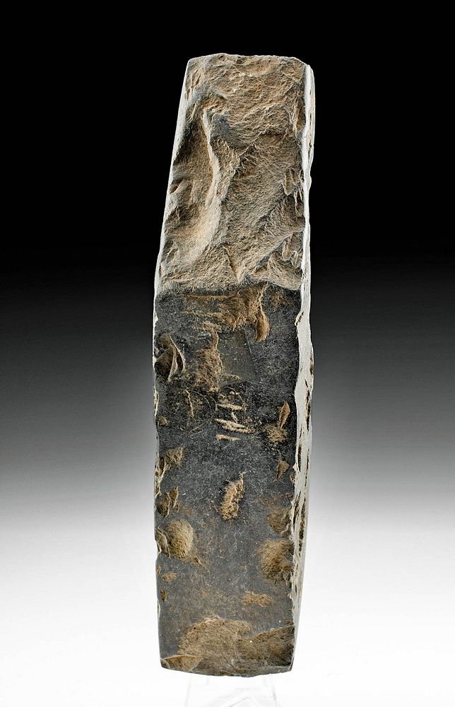 Appraisal: Pre-Contact Hawaiian Stone Adze Blade North Pacific Hawaiian Islands Pre-Contact