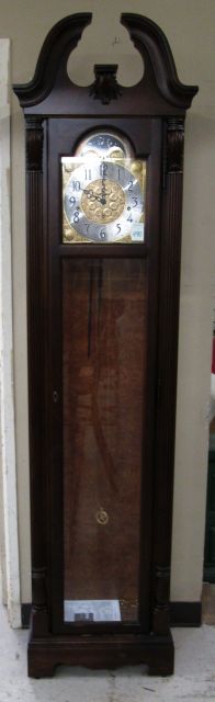 Appraisal: HOWARD MILLER GRANDFATHER FLOOR CLOCK Bryson model - still in