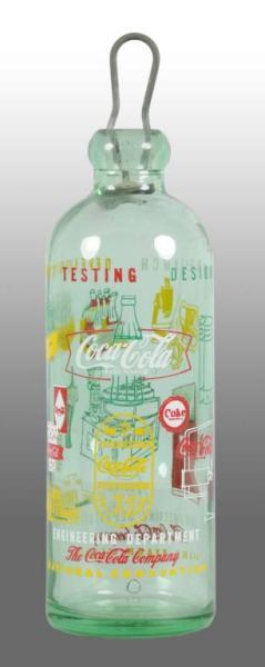 Appraisal: Coca-Cola th Anniversary Hutch Bottle Description No wear noted to