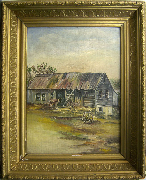 Appraisal: Eliza Rella Taylor Rhode Island early mid th c oil