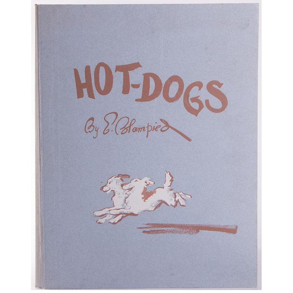 Appraisal: E Blampied Hot Dogs Ten Original Lithographs Title Hot Dogs