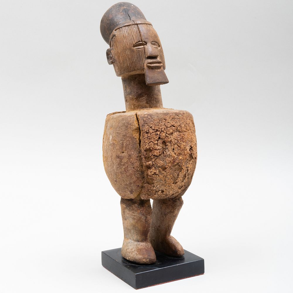 Appraisal: Teke Carved Wood Power Figure Democratic Republic of the Congo