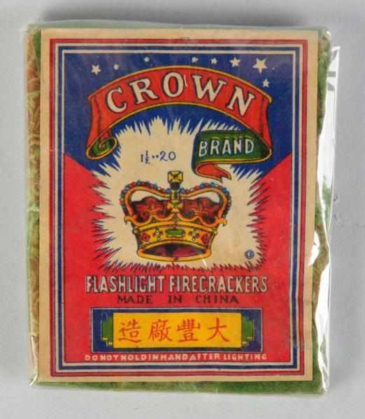 Appraisal: Crown -Pack Firecrackers Class Condition Excellent Size - x -