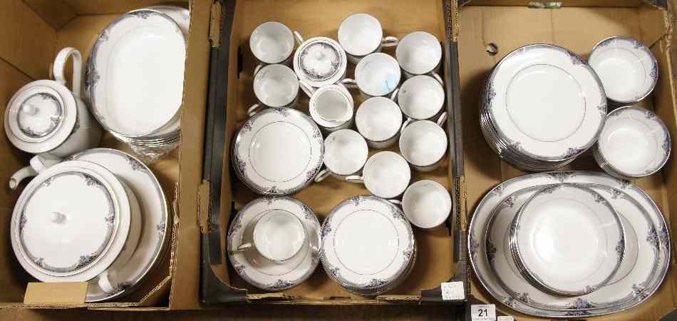 Appraisal: Large Noritake Dinner and Tea Set in the Squire Wood