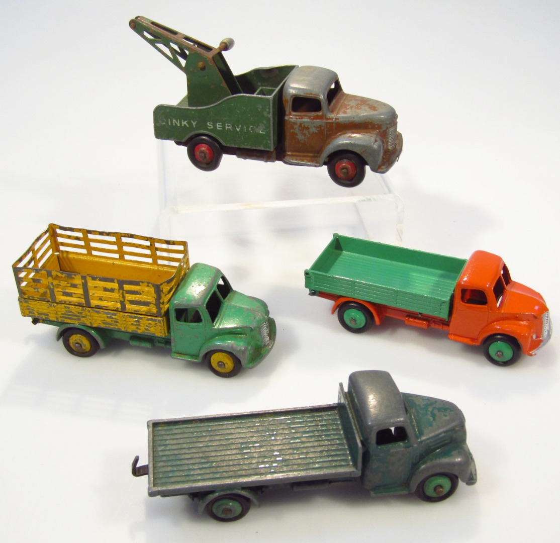 Appraisal: Various Dinky metal die-cast vehicles comprising a Fordson flatbed truck