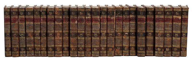 Appraisal: Leather Bound Books including The Private Life of Marie Antoinette