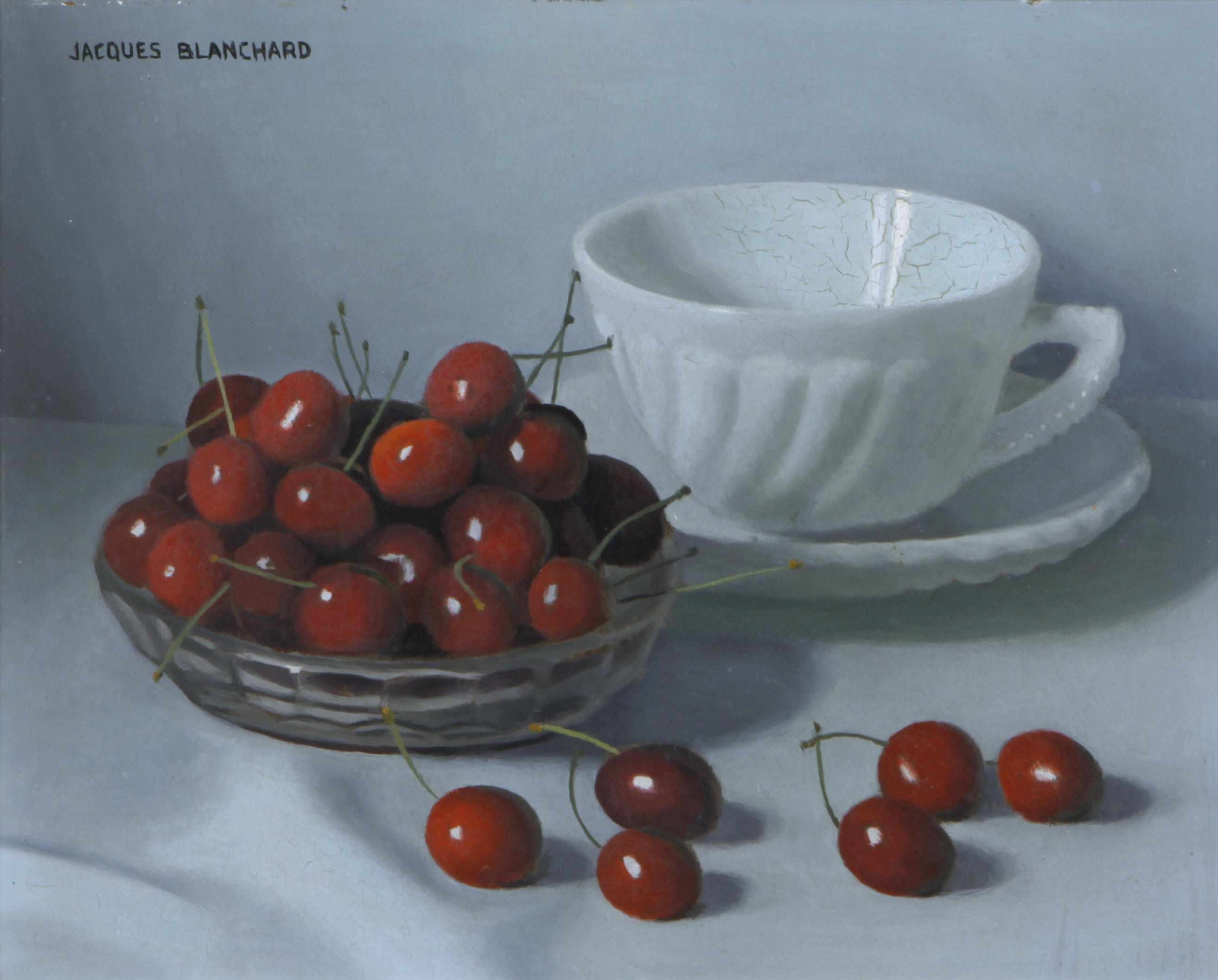 Appraisal: Jacques Blanchard French - Still life with a bowl of