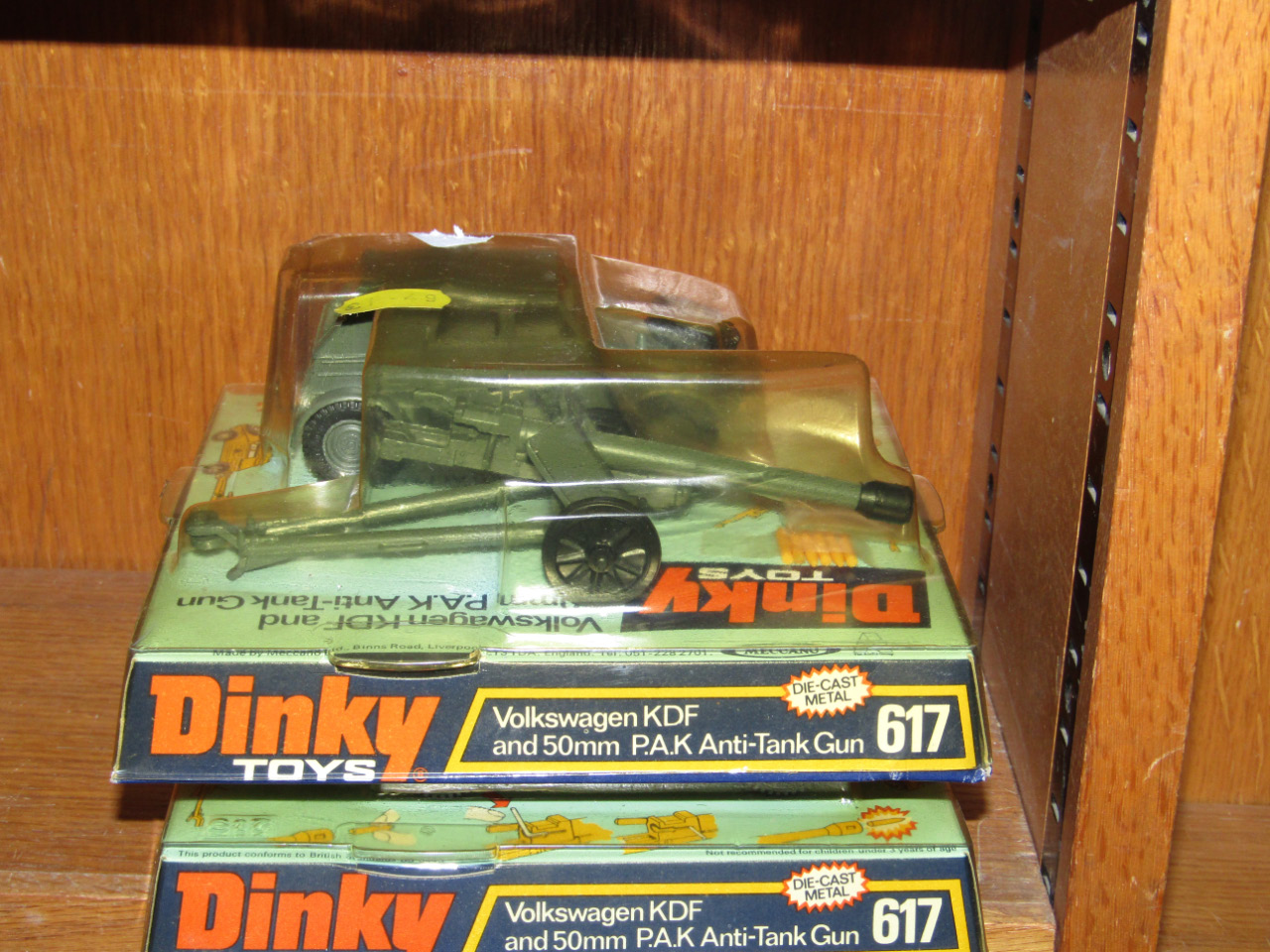 Appraisal: Two Dinky Die-Cast Toys Volkswagen KDF and mm PAK with