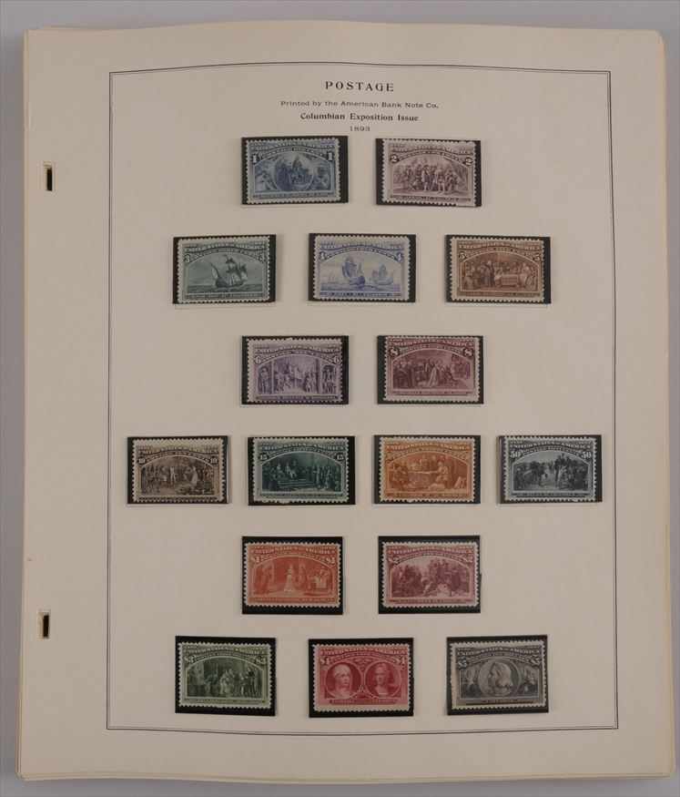 Appraisal: UNITED STATES STAMP COLLECTION - Used and unused collection on