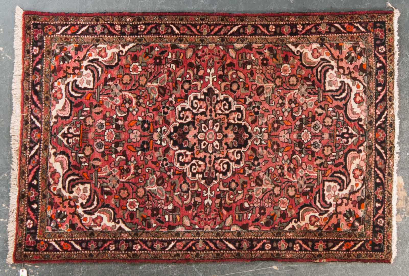 Appraisal: Hamadan rug approx x Iran circa