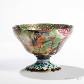 Appraisal: Wedgwood Fairyland Lustre Garden of Paradise Melba Center Bowl England