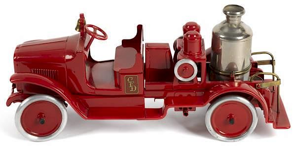 Appraisal: Buddy L pressed steel fire pumper '' l Buddy L