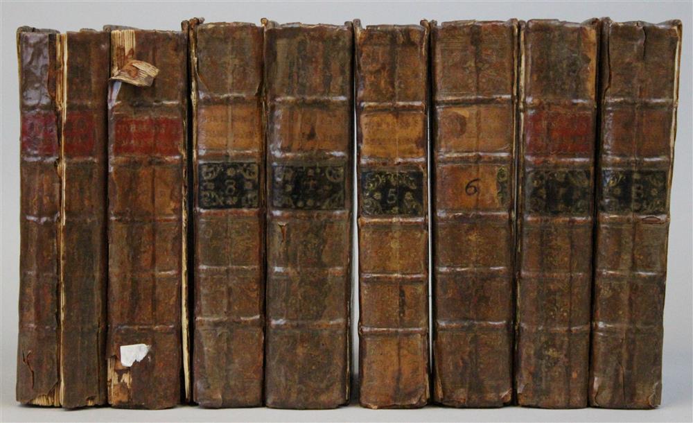 Appraisal: JOHNSON SAMUEL THE PLAYS OF WILLIAM SHAKESPEARE IN EIGHT VOLUMES