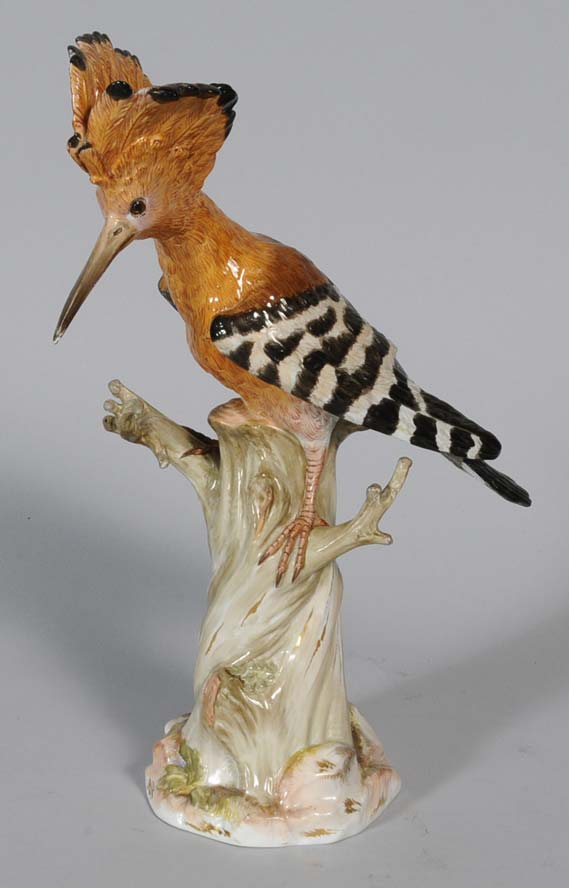 Appraisal: Meissen Porcelain Bird high signed on bottom with crossed swords