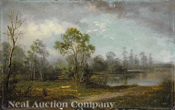 Appraisal: George David Coulon French New Orleans - Louisiana Scenery oil