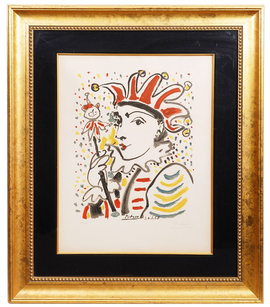 Appraisal: After Pablo Picasso 'Foile' Lithograph Pablo Picasso Spain - After