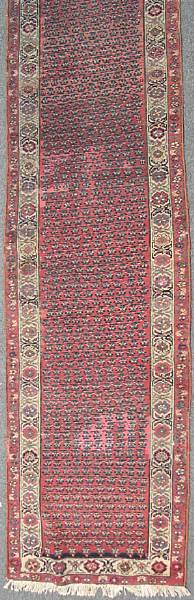 Appraisal: A Northwest Persian runner size approximately ft in x ft