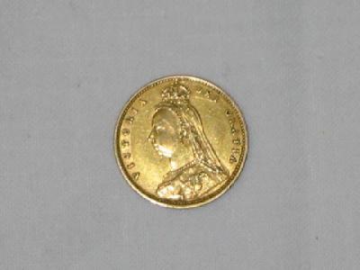 Appraisal: A VICTORIAN GOLD HALF SOVEREIGN