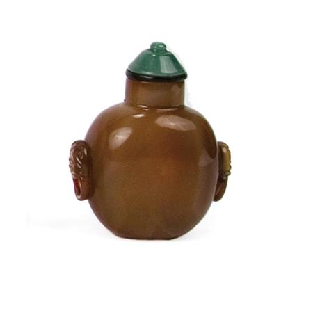 Appraisal: Chinese Honey Agate Snuff Bottle Estimate -