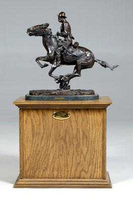 Appraisal: Bronze after Remington quot Trooper of the Plains quot th