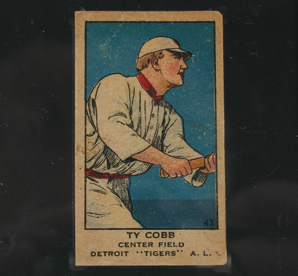 Appraisal: - W Ty Cobb SGC