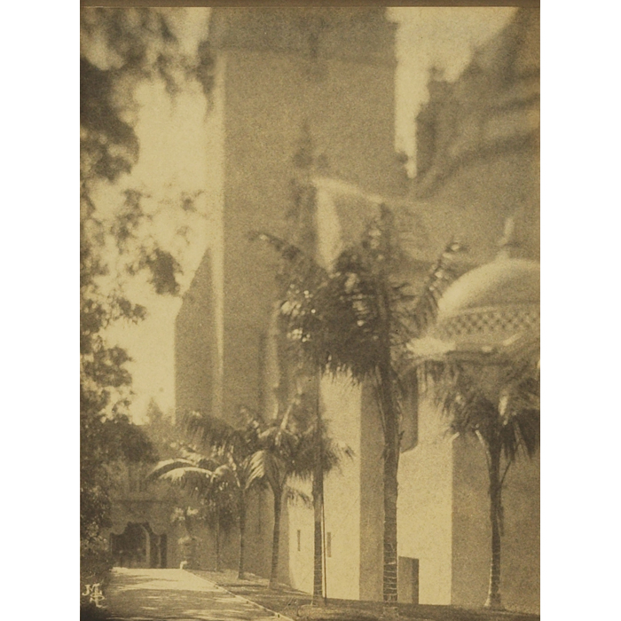 Appraisal: Arts and Crafts period photograph depicting Balboa Park San Diego