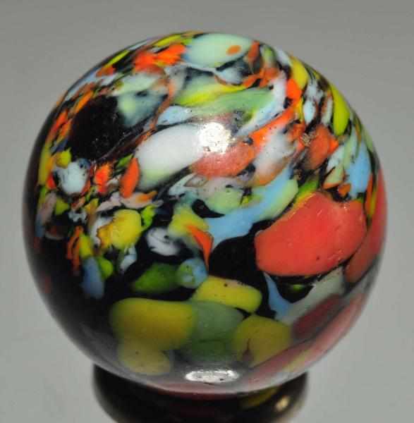 Appraisal: Christensen Cobalt Guinea Marble Description Large tear drops of color