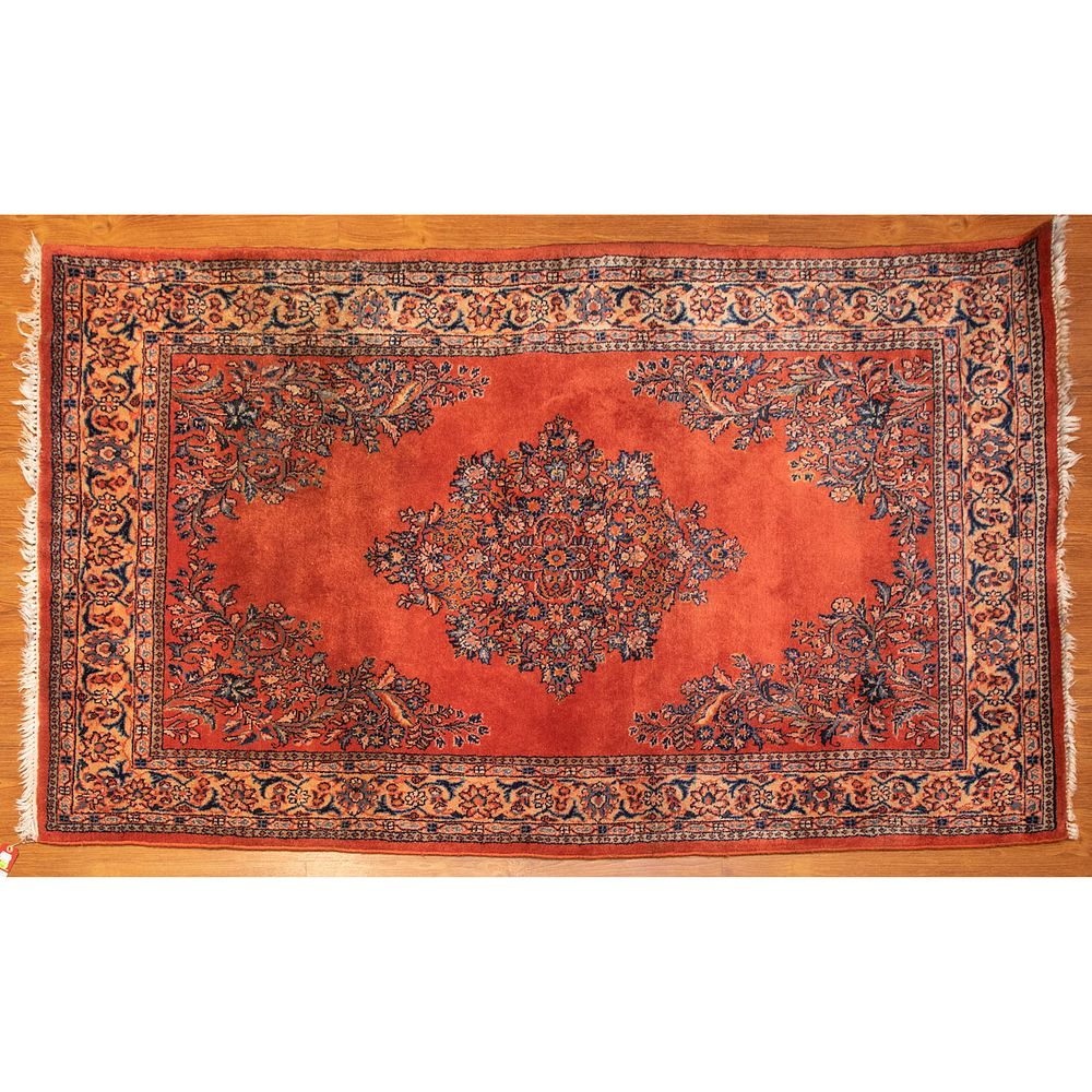 Appraisal: Semi-Antique Sarouk Mahal Rug x Second quarter- th century hand-knotted