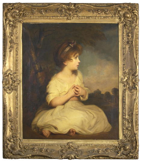 Appraisal: After Sir Joshua Reynolds British - The Age of Innocence