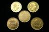 Appraisal: COIN LOT - piece coin lot Colombian gold pesos corona