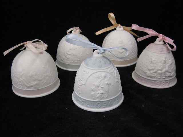 Appraisal: Lladro Porcelain Christmas Other Bells