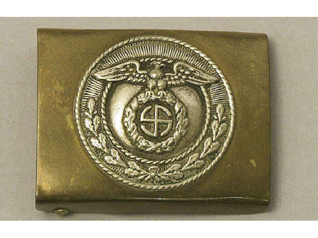 Appraisal: Nazi SA Troopers buckle excellent condition original Estimate -