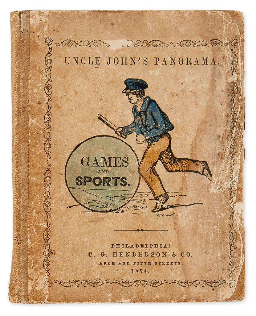 Appraisal: JUVENILE - GAMES Uncle John's Panorama Games and Sports page