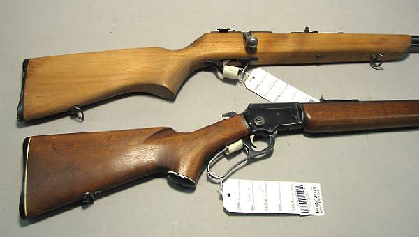 Appraisal: A lot of two Marlin sporting rifles Comprising Model A