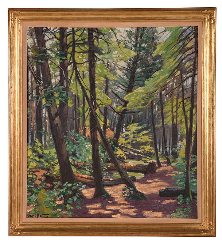 Appraisal: Harold Harrington Betts American - The Roaring Brook signed lower