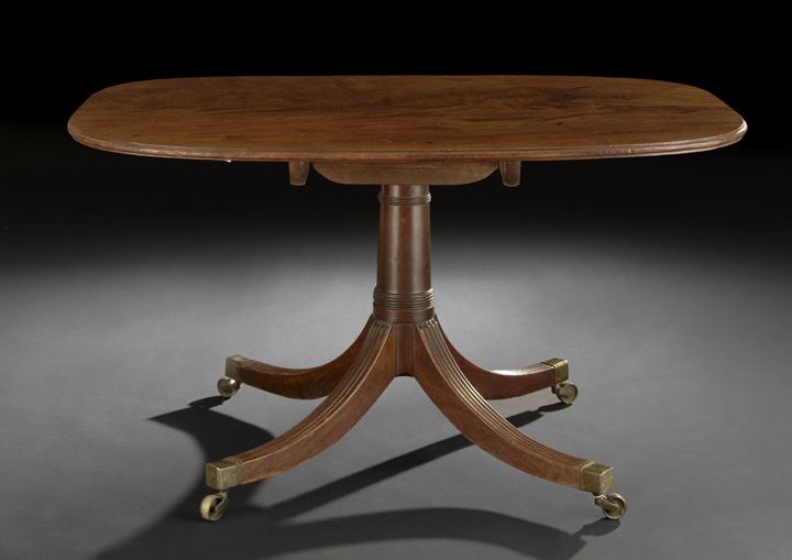 Appraisal: Regency Mahogany Breakfast Table first quarter th century the highly