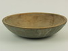 Appraisal: WOODEN BOWL - Early round turned maple bowl in robin's