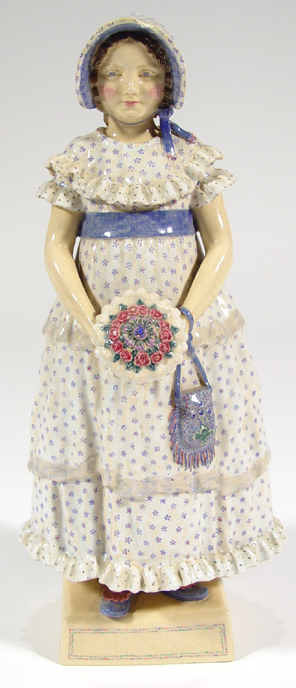 Appraisal: Chelsea Studio pottery figure by 'H Parr' - A Young